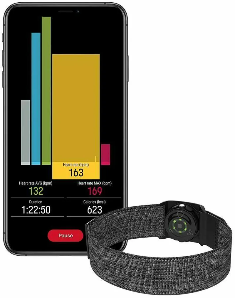 Polar Verity Sense Optical Heart Rate Sensor Grey M-XXL-1